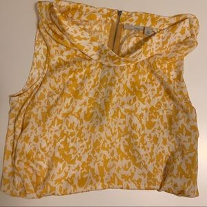 Halogen blouse with zip up in the back, size L